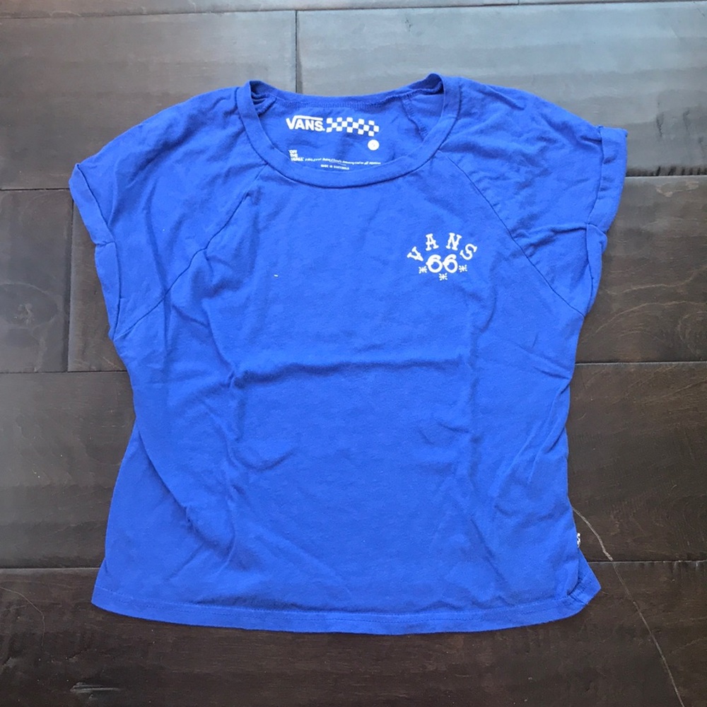 vans crop top